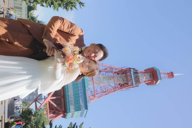 テレビ塔前にて!