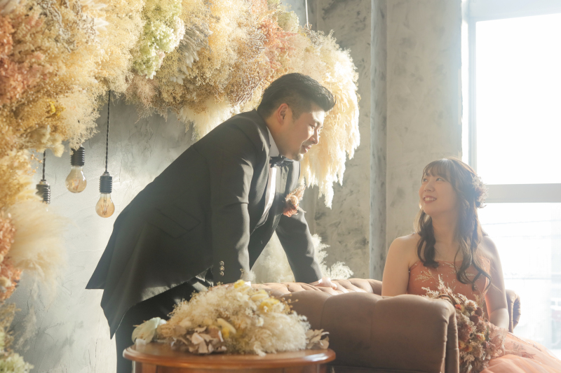 互いを見つめて