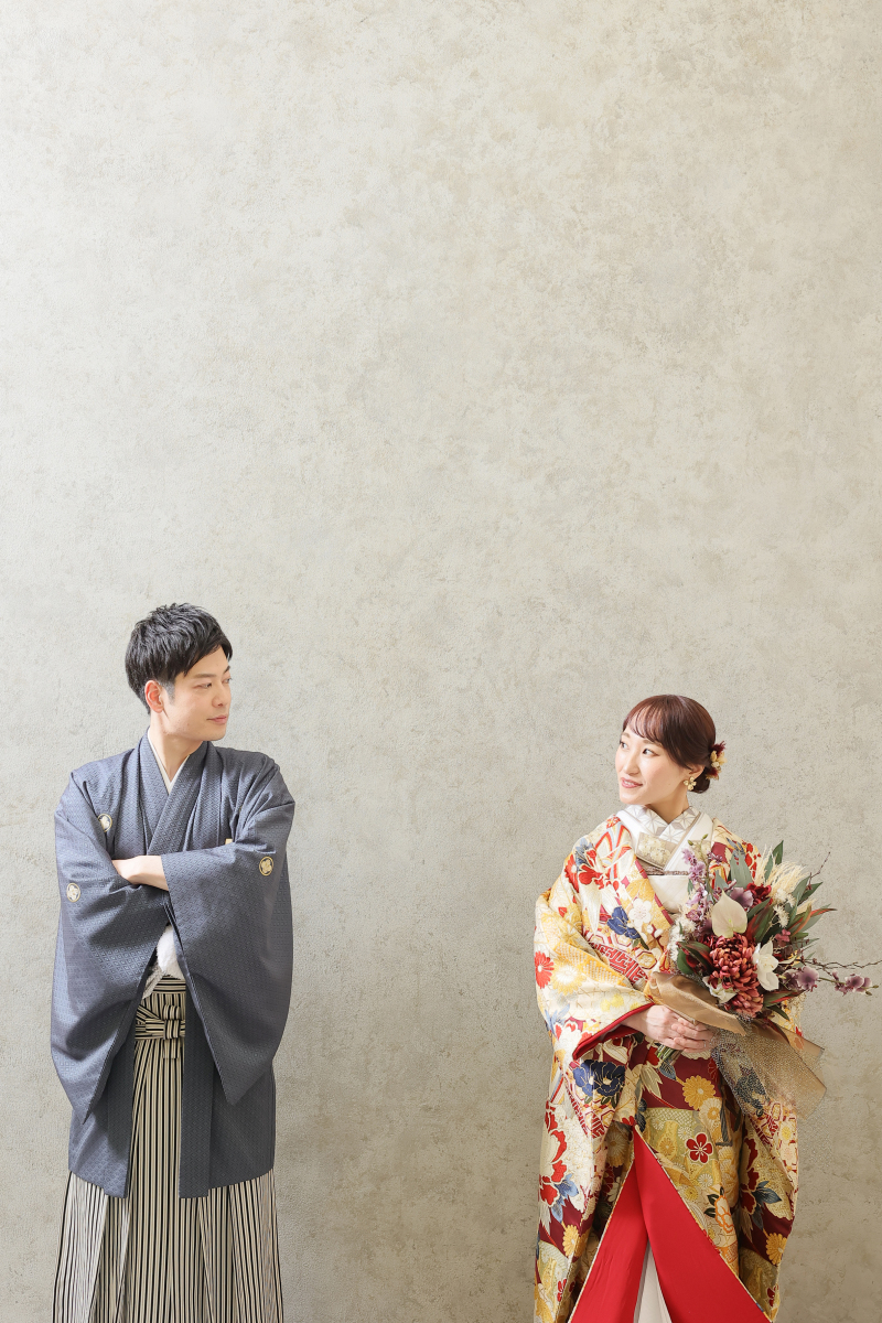 シンプルな背景で