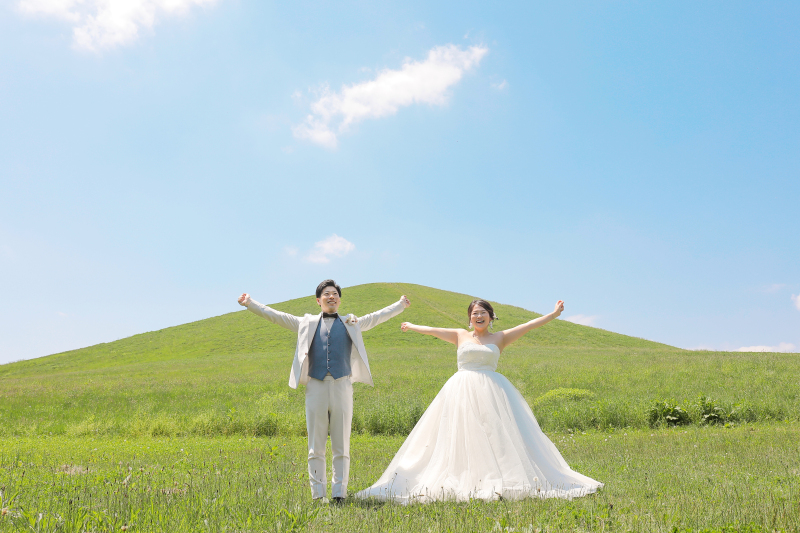 北海道らしい広大なロケーション地