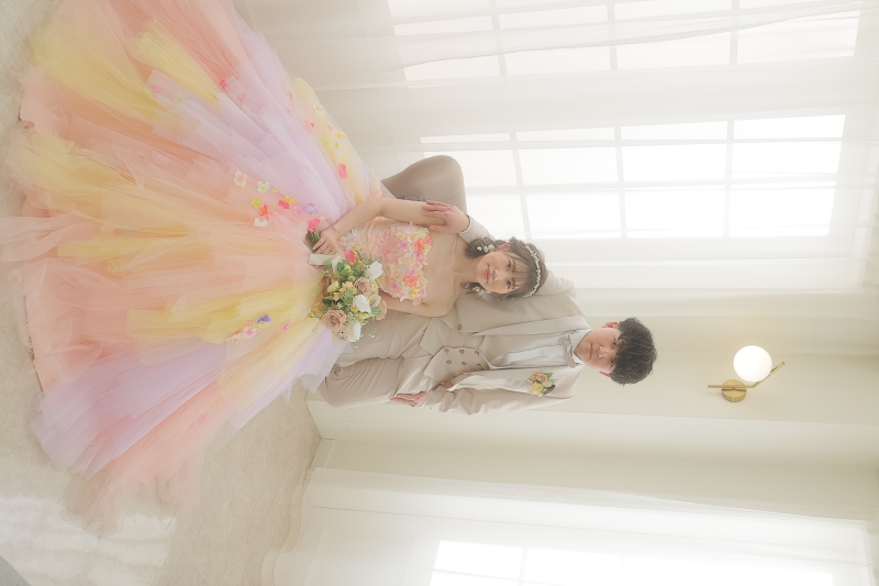 お持ち込みのドレスと