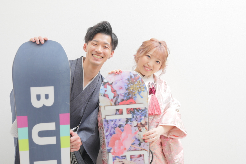 ボードからひょっこり♪