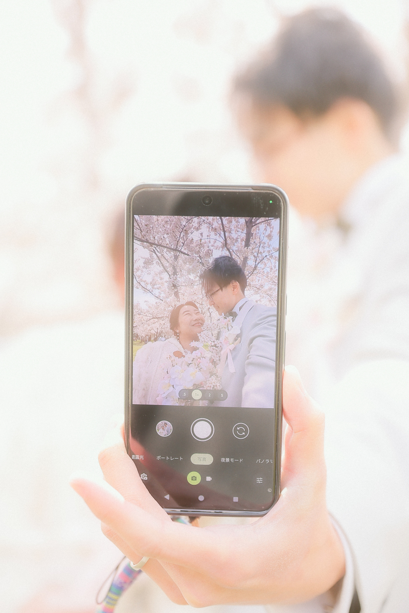 フォトinフォトは桜と一緒に❀