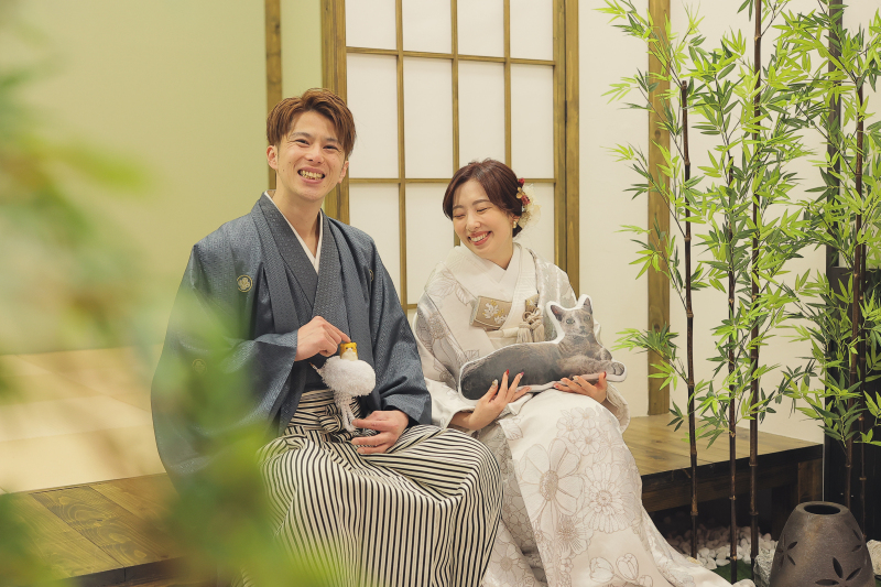 ねこちゃんと一緒に