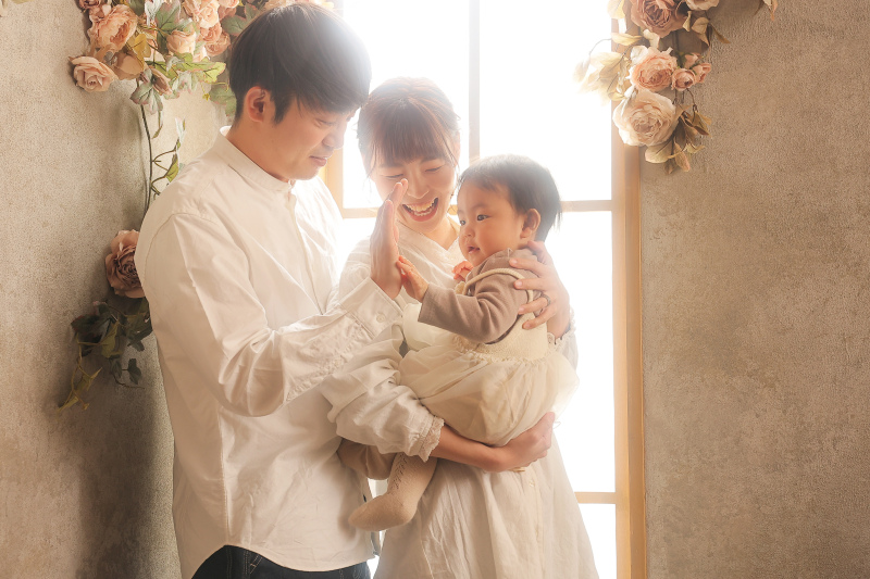 みんなで楽しくハイタッチ!