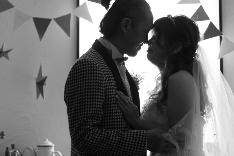 モノクロで魅力的に