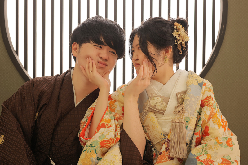 最後は一緒にほっぺむぎゅーー!