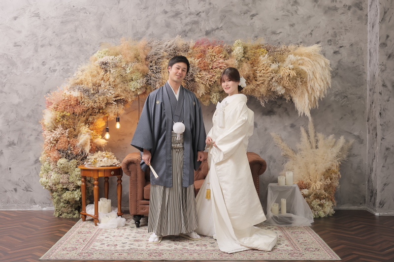 まずは和装から!