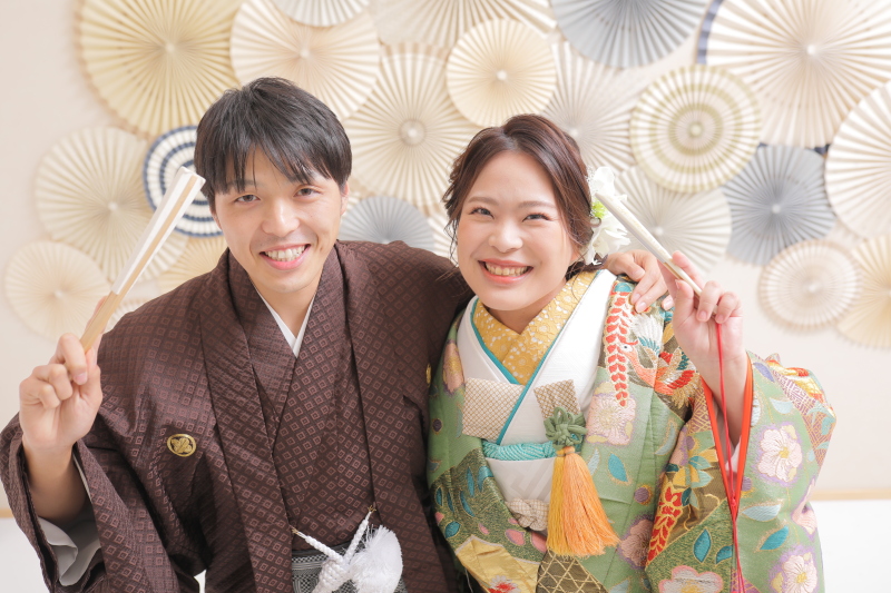 肩を組んだ仲良しショット♪