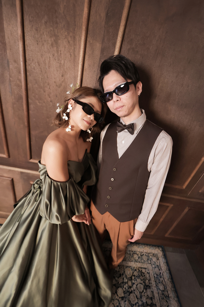 最後はお持込みのアイテムを使って⚘