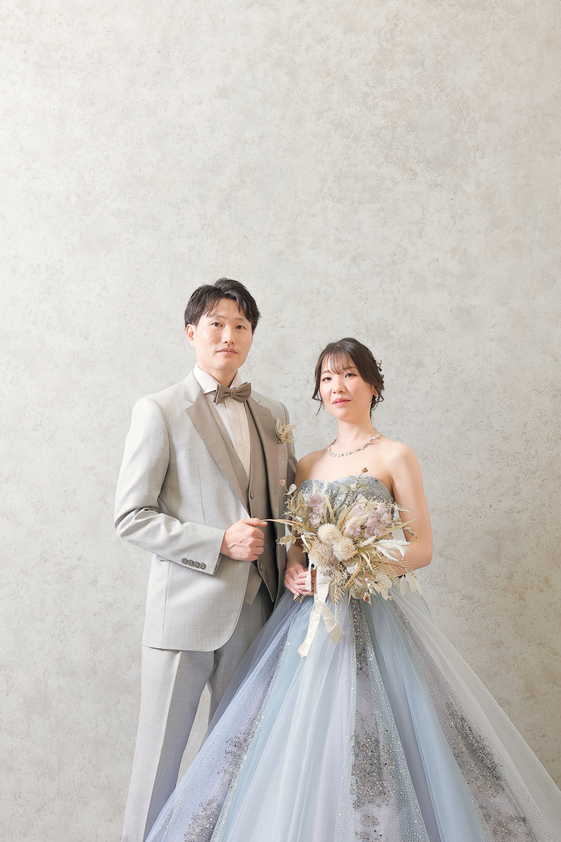 お次はスタジオでの洋装撮影!