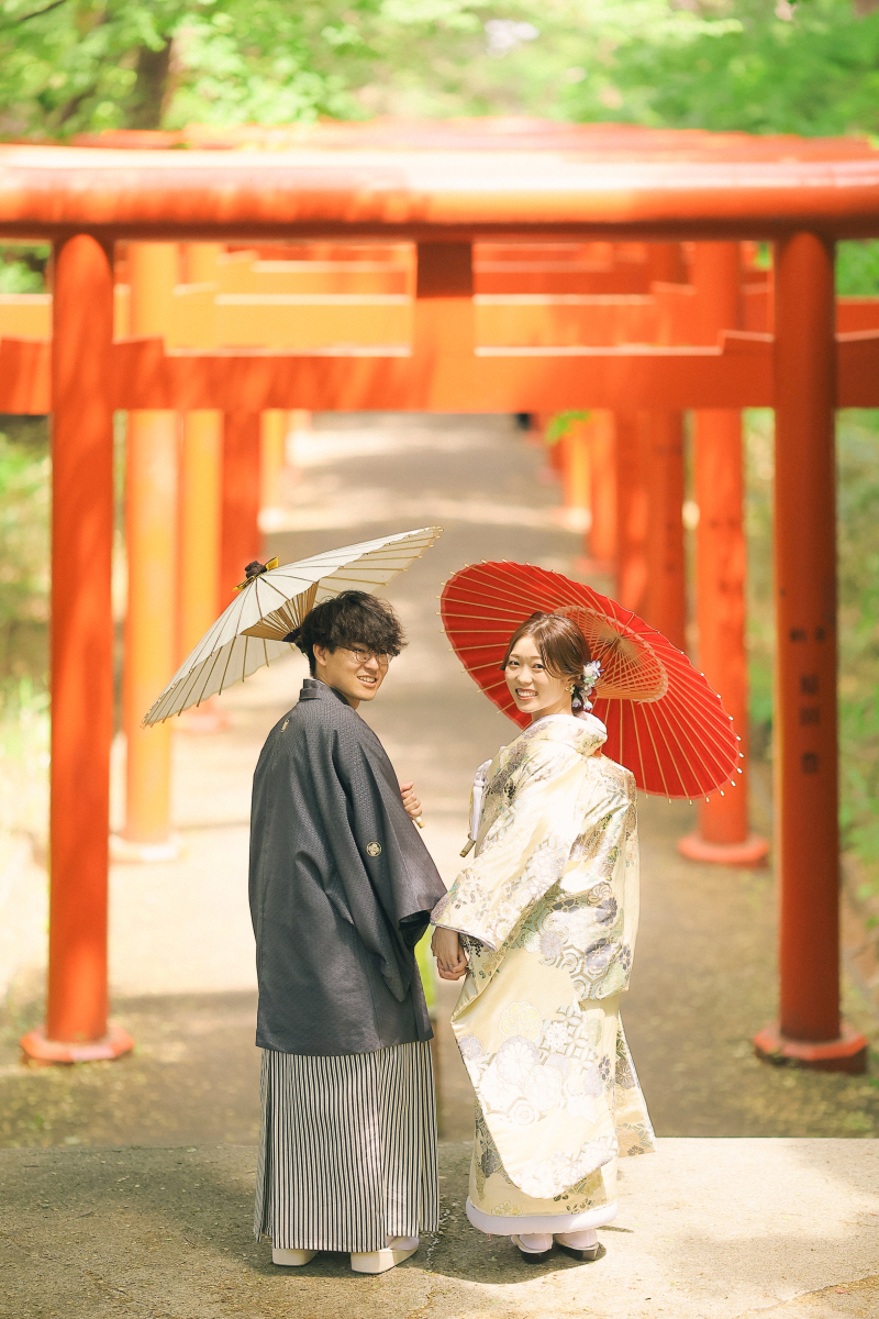 奥まで連なる朱と共に