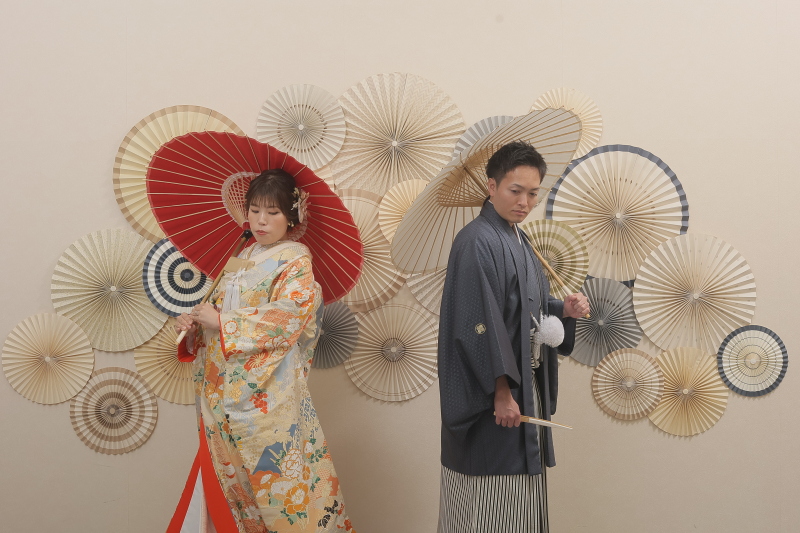 和装にチェンジ!