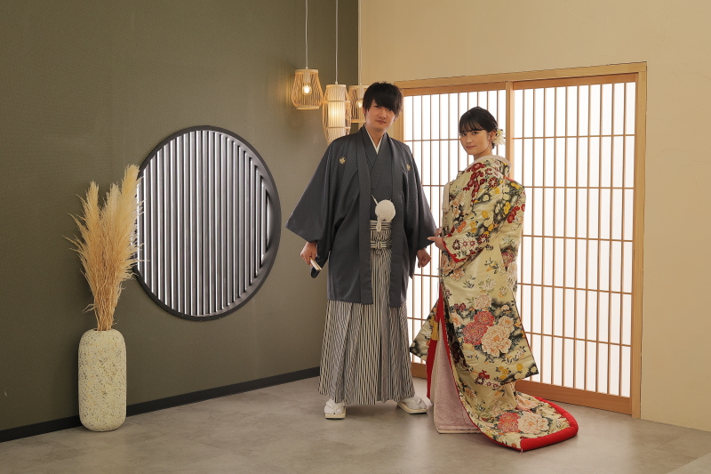 まずは和装から♪