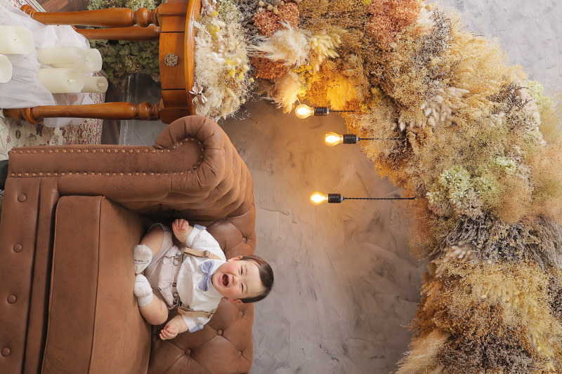 お子さまのソロショットも♡