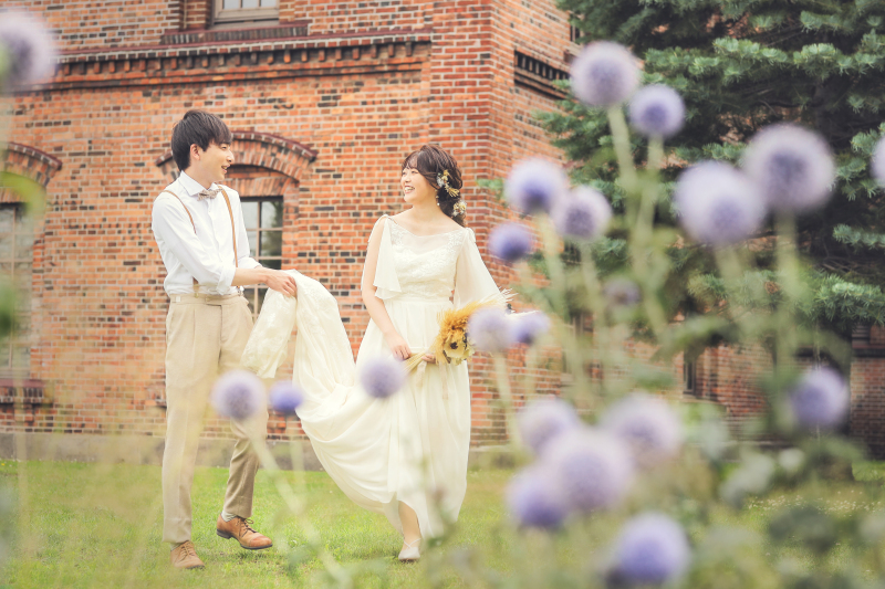 仲良く歩きながら☆