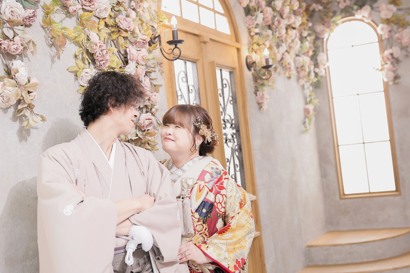 広々とした室内を使って