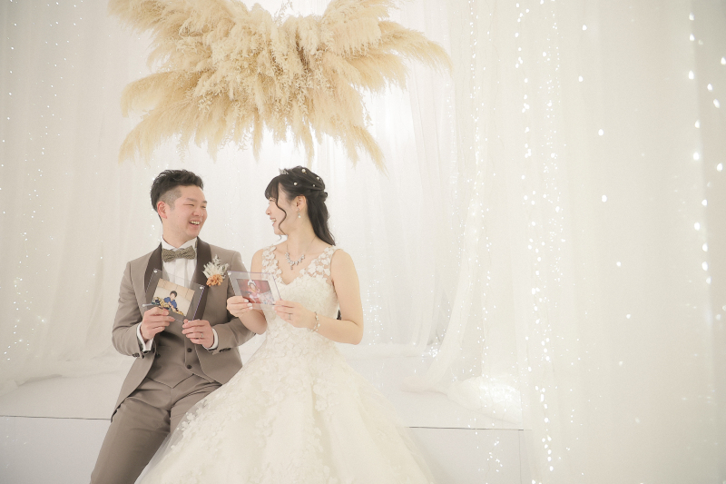 【スタジオ】和装と洋装、計2着の撮影をお届け!