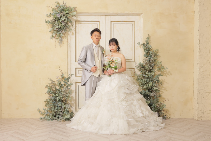 ウェディングドレスに