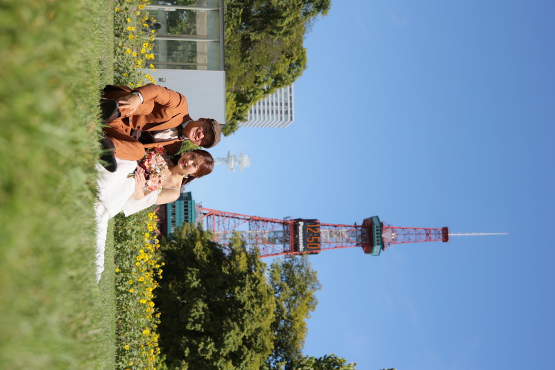 大通公園のラストに