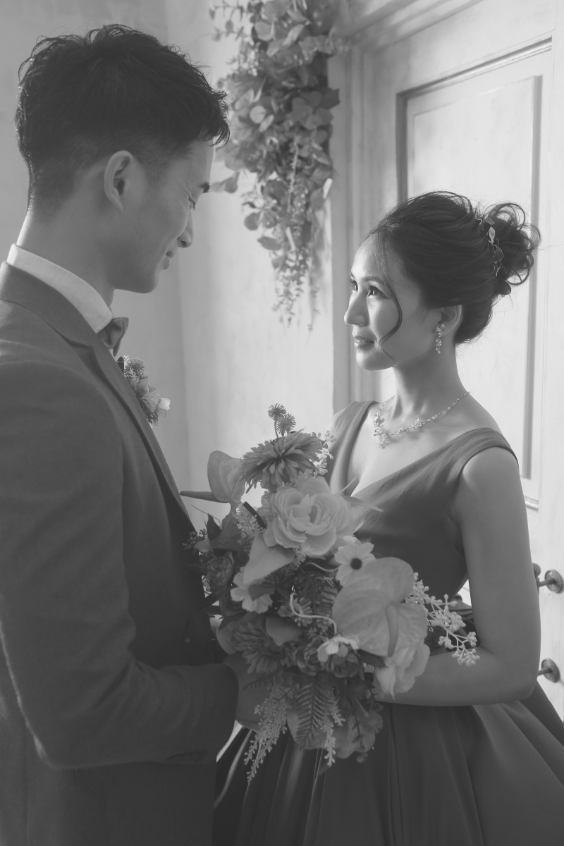 モノクロでイメージチェンジ