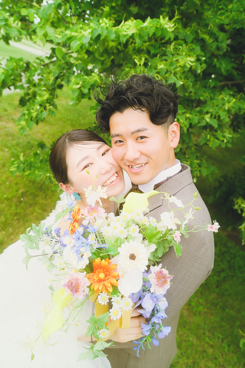 おふたりの雰囲気に合わせて