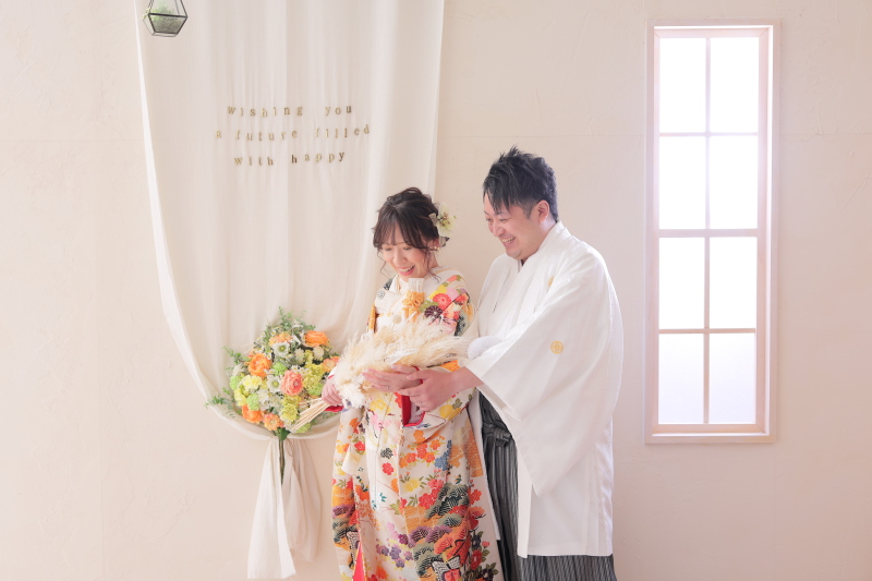 今度は写真館に戻ってスタジオ撮影!!