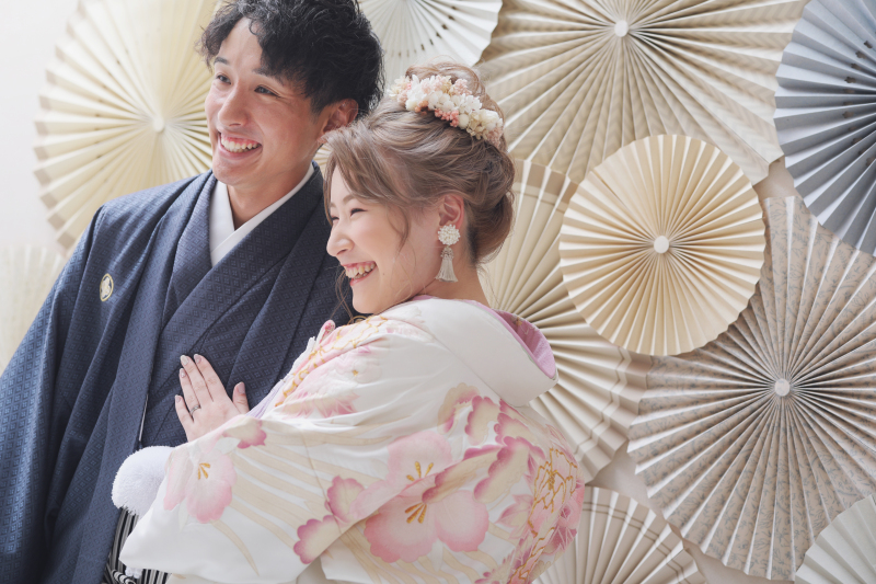 2人の和装コーデがとても素敵!