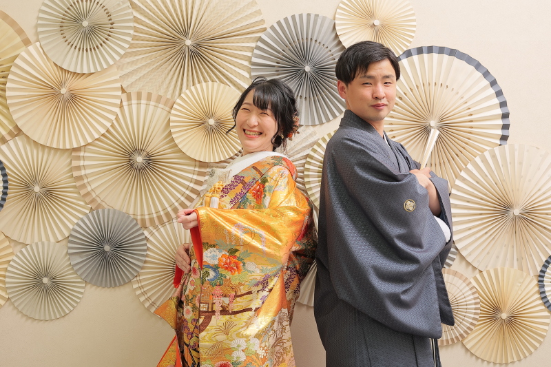 背中合わせで❀