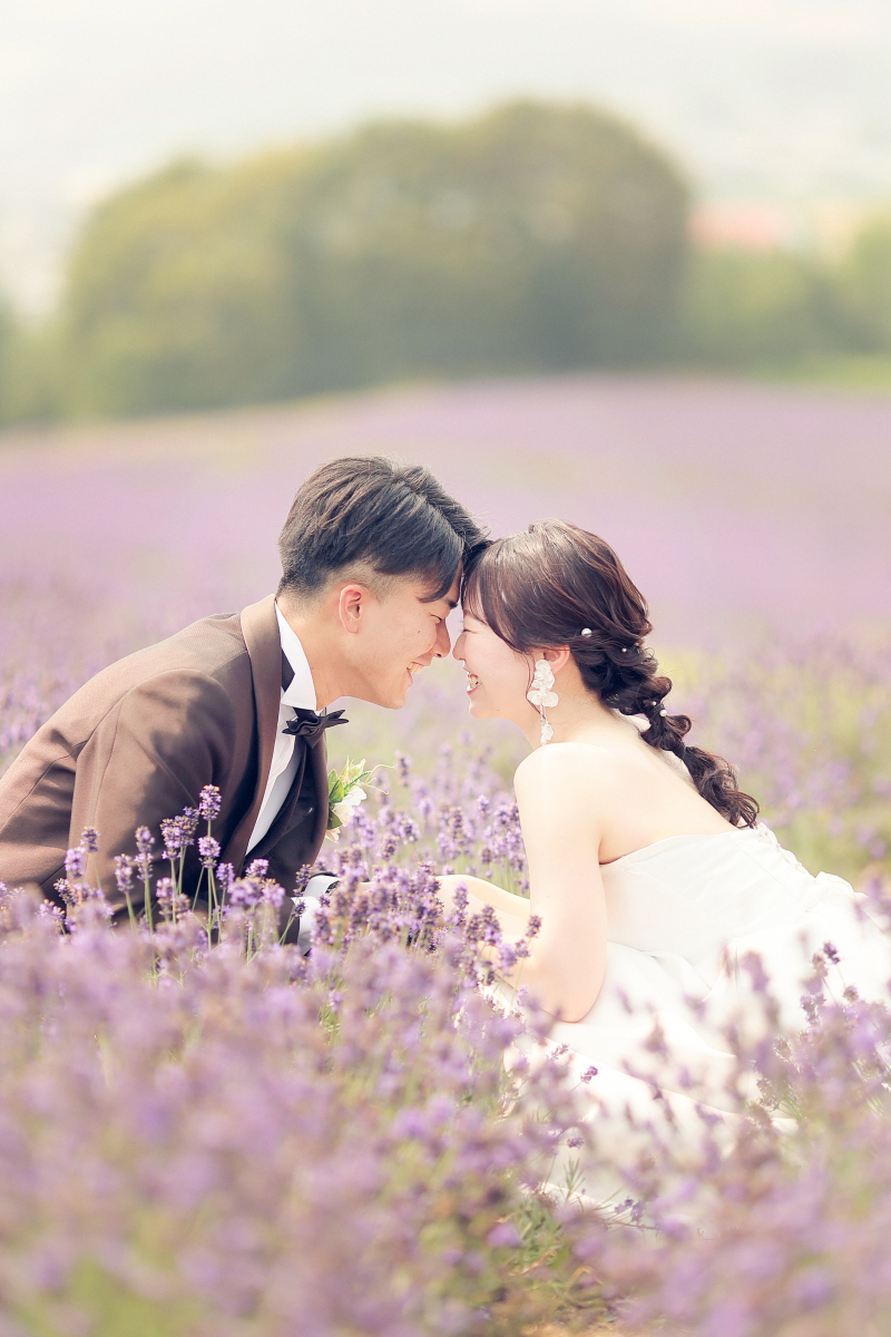 ラベンダーに包まれて⚘