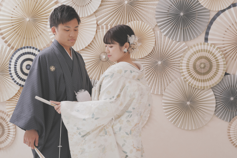 和装はちょっぴり大人な雰囲気で