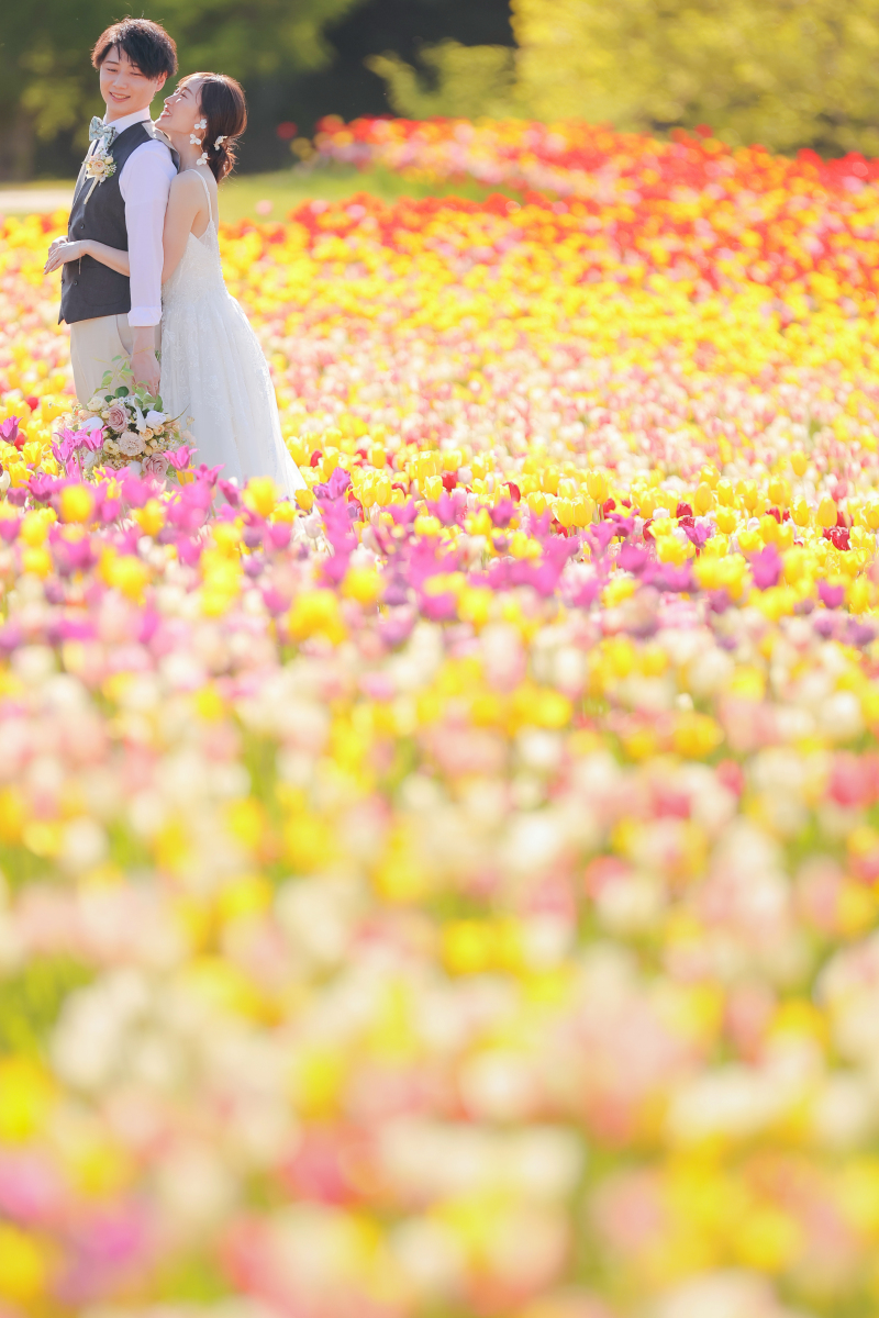 一面のお花畑❁
