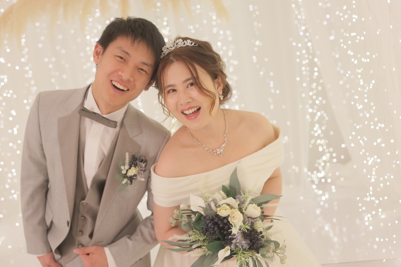 カメラ目線でイェーイ♪