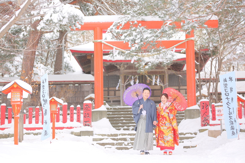 冬の伏見稲荷神社