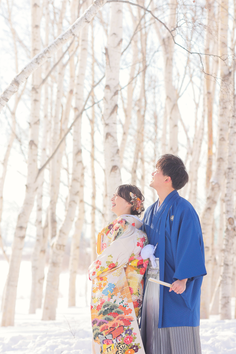 上を見上げて・・・