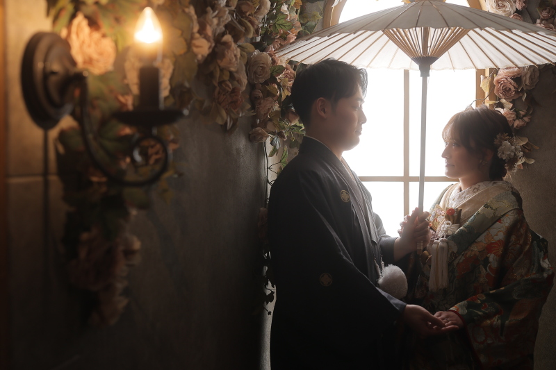 和洋装スタジオ撮影