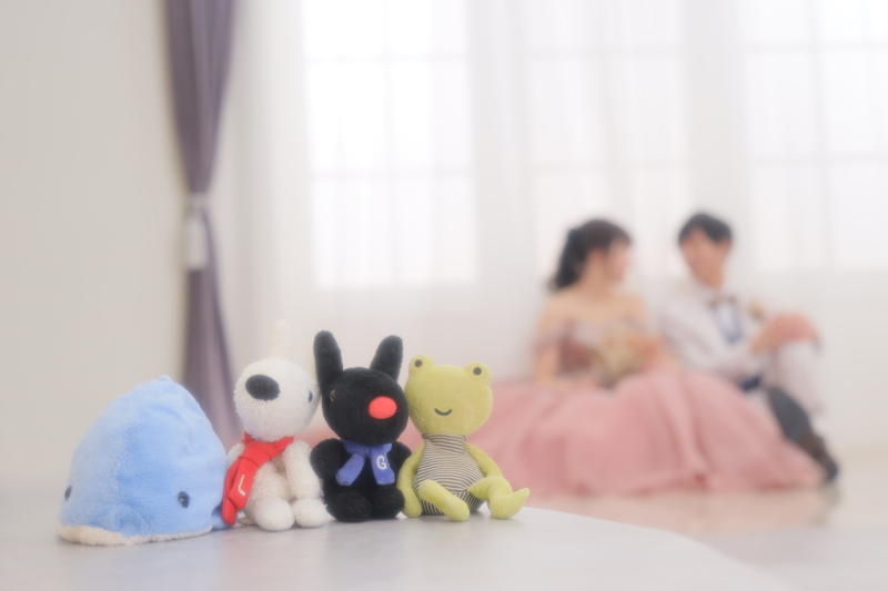 思い出の小物たちと一緒に