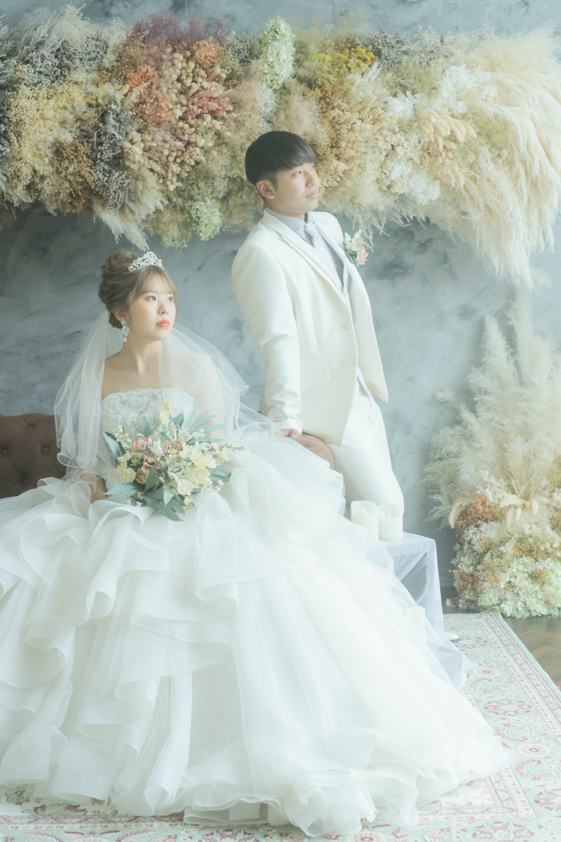 2着目は純白のウェディングドレス!