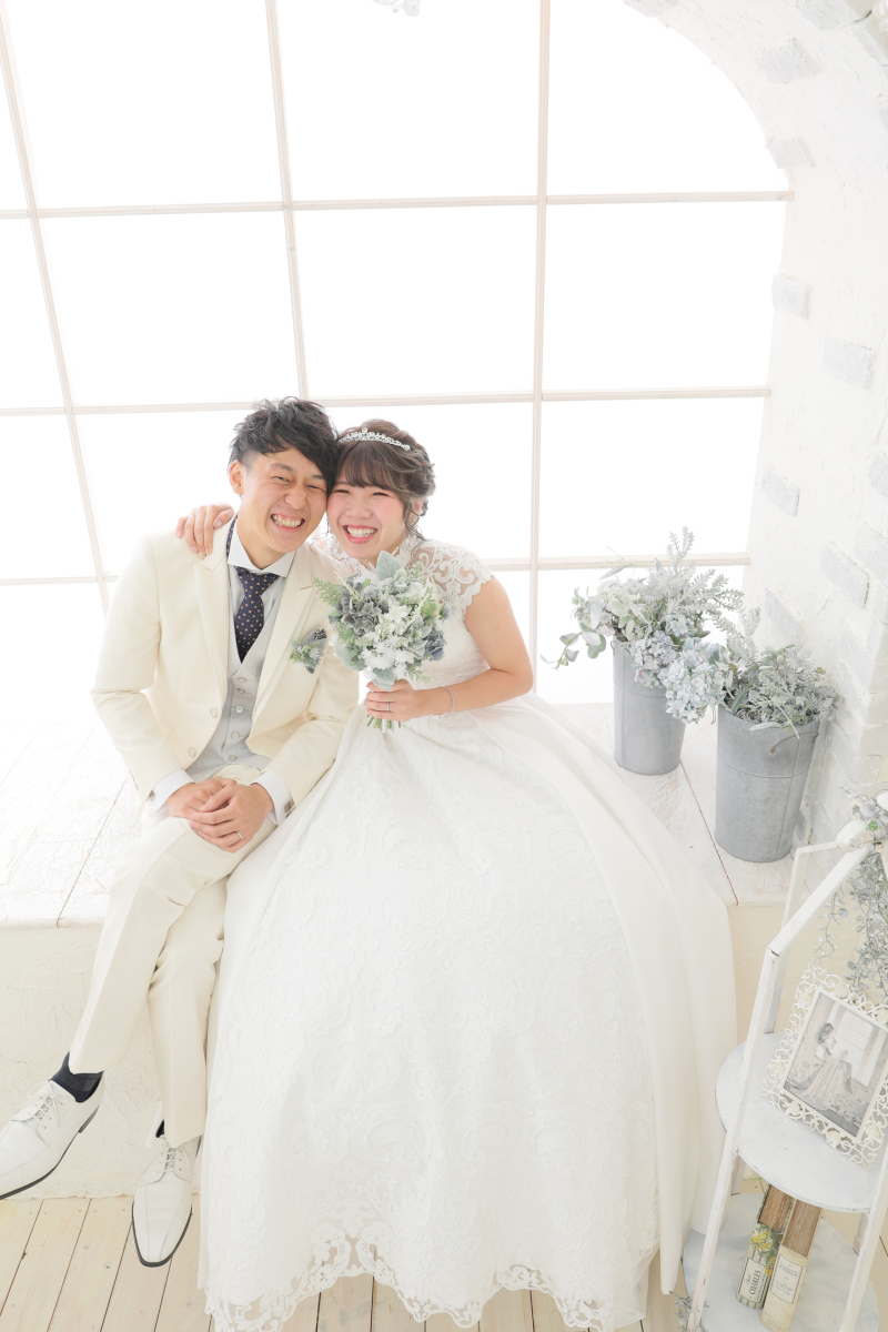 ギュッとくっついて