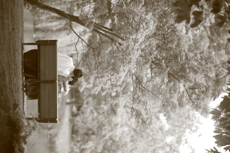 おしゃれ感のある後ろ姿！