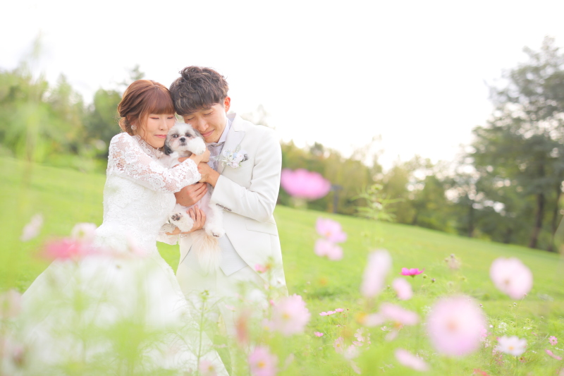 ワンちゃんと一緒に♪