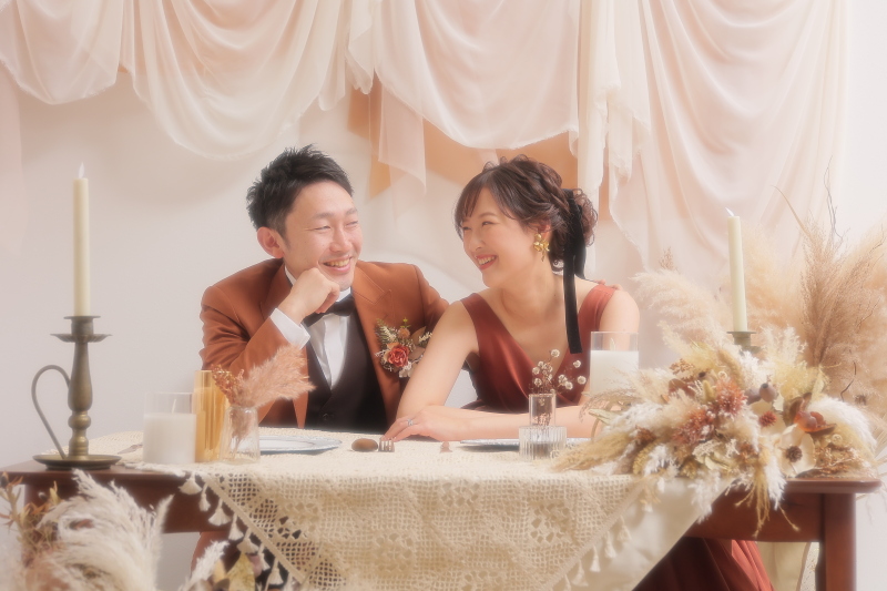 お互いを見つめて