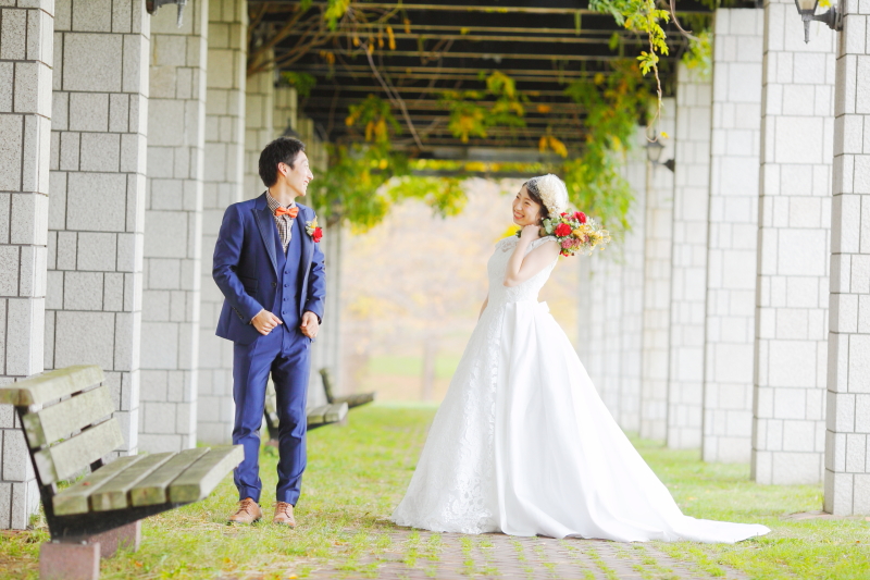 開放感ある大きな公園