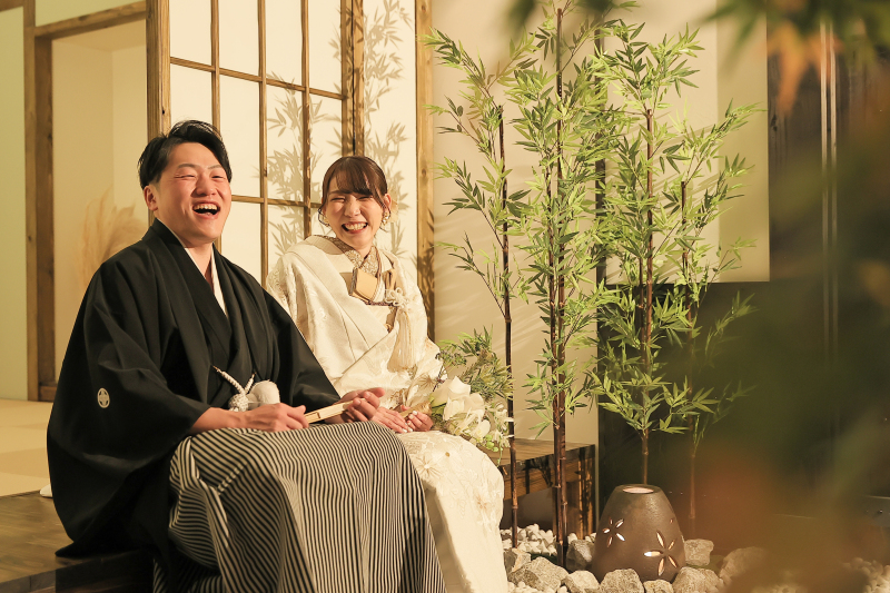 和装2着でスタジオ撮影♪