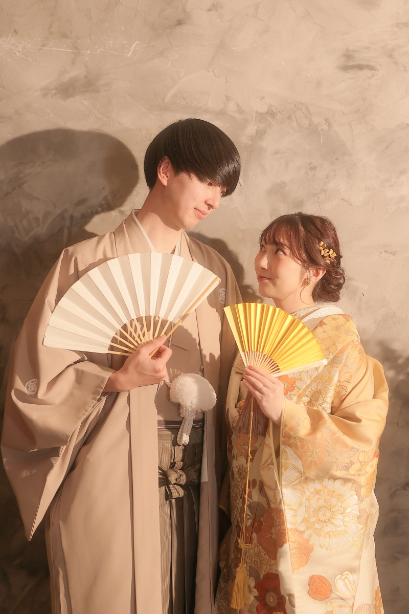 最後は色打掛で