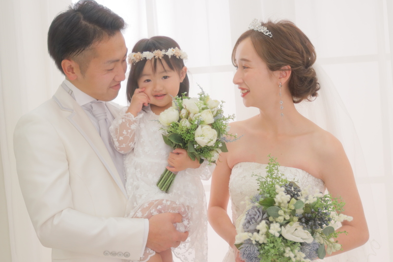お子様とのお写真!