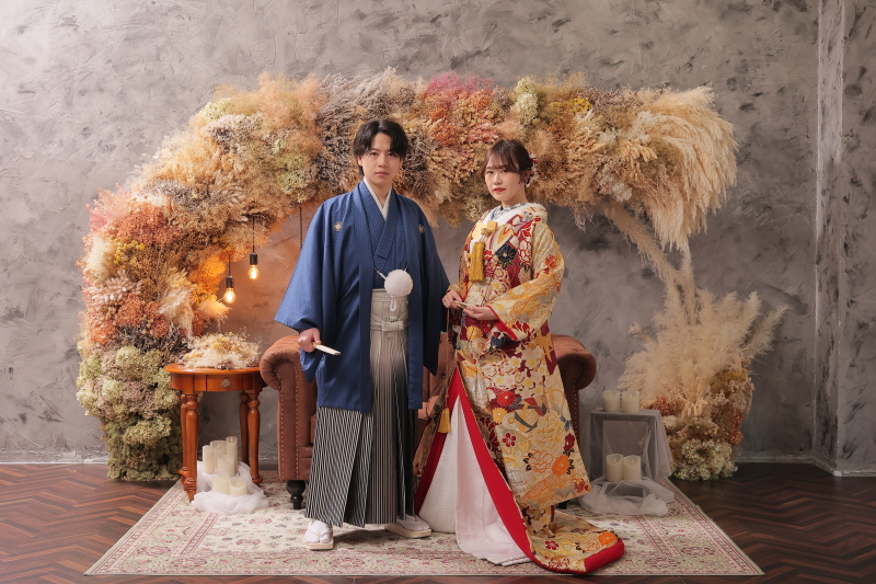 2着目は和装にチェンジ♪