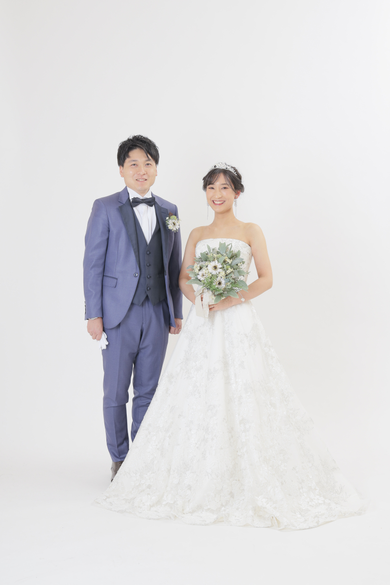 純白のウェディングドレス♡