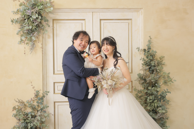 ぎゅっと寄って