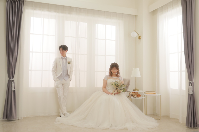 おしゃれな洋室で